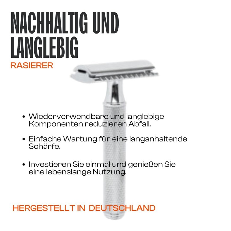 Men Rock The Double Edged Razor - Safety Razor for