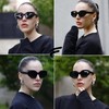 Fozono Hexagonal Polarized Sunglasses for Women Men Retro Trendy Designer