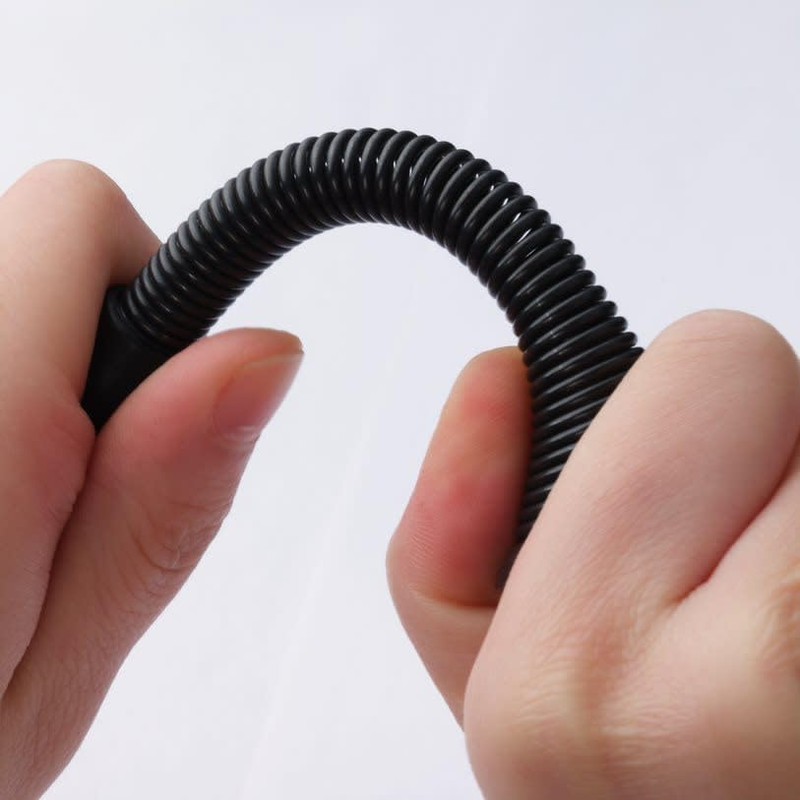 Design House Spring Door Stop Wall Protector with Rubber Tip