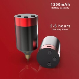 YILONG Wireless Tattoo Power Supply Battery Pack For Tattoo Machine Pen RCA 1200mAh
