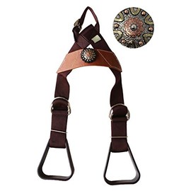 CHALLENGER Horse Saddle Western Kids Child Youth Pony Buddy Stirrups w/Concho 5138CO543