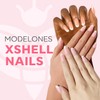 modelones Press on Nails, 150 Pcs White French Press on
