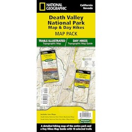 Death Valley Day Hikes and National Park Map [Map Pack Bundle] Map (National Geographic Trails Illustrated Map)