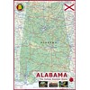 Alabama Physical Map - 16.9 x 24.4 inches - Paper