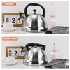 ROSSETTO Kettle Induction Tea Kettle Whistling Kettle Stainless Steel Camping