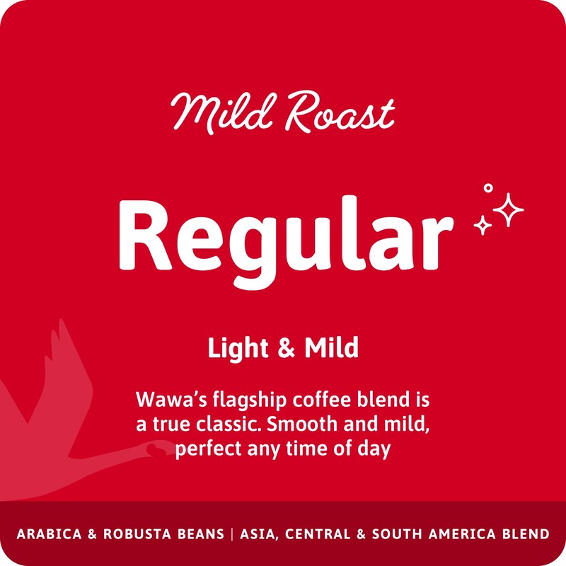 Wawa Mild Roast Single Cup Regular Coffee Pods, 72 Pods,