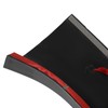 1 Pair Left Right Gloss Black Rear Window Side Spoiler
