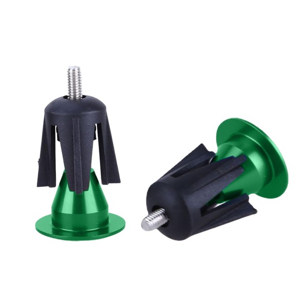 2 Pack Aluminum Bike Handlebar End Plugs Bike Bar End
