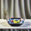 LIUYWYHCF Ceramics Au Gratin baking Dishes Set of 4, Baking