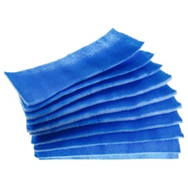 vhbw 10 Piece Filter Set Compatible with Nilan VP 18 Compact, VP 18 Compact P Ventilation Unit, Exhaust Filter, Supply Air Filter