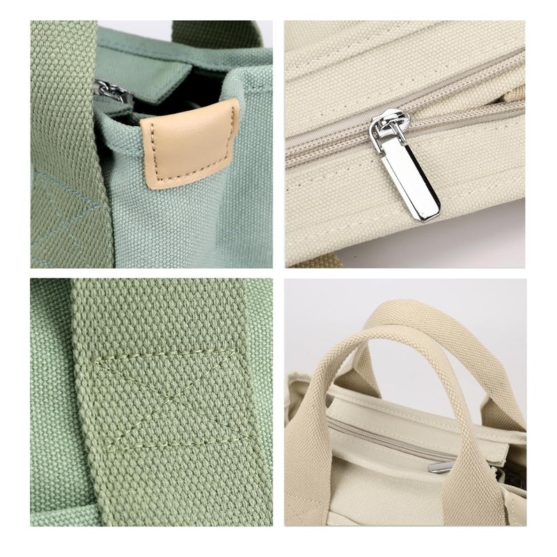EaseLiving Women's Round Bag, Mini Tote Bag, Golf Cart Bag,