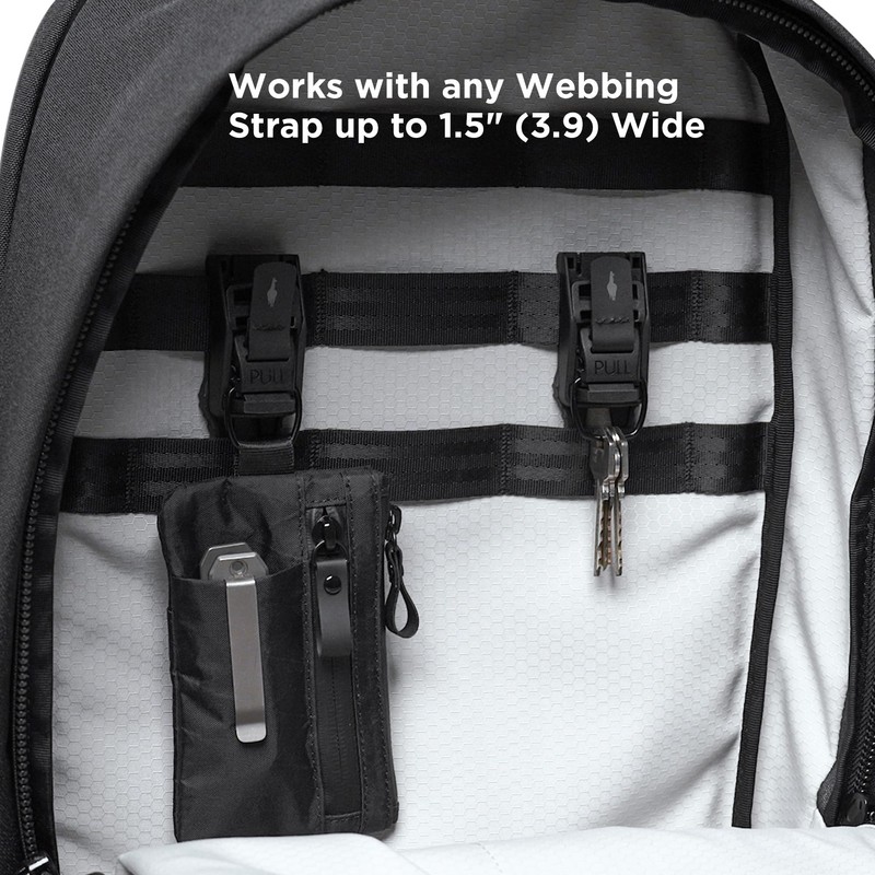 ALPAKA HUB Tactical Clip - EDC Gear Clips - MOLLE