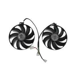 SISS Graphics Card Fan T129215SU for ASUS RTX 2060 Super 2070 2080 2080super DUAL EVO Advanced Graphics Card Fan Video Card Cooling Fan