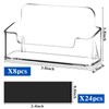 Colingmill Magnetic Business Card Holder Business Card Display Clear Desk