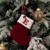 Christmas Stocking – Green A-Z Letter Hanging Christmas Stockings, Christmas