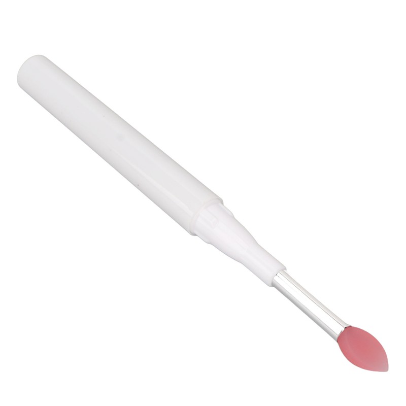 10Pcs Silicone Lip Brush Soft Reusable Dustproof Portable Multipurpose Lipstick
