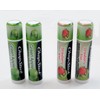 ChapStick 4 PACK CHAPSTICK Lip Moisturizer Strawberry Kiwi Green Apple