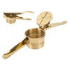 Lemon Squeezer Stainless Steel Long Handle Hand Held Juice Press