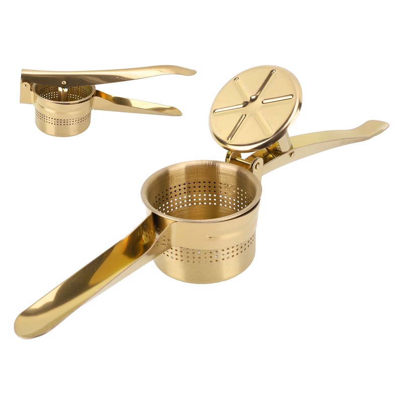 Lemon Squeezer Stainless Steel Long Handle Hand Held Juice Press