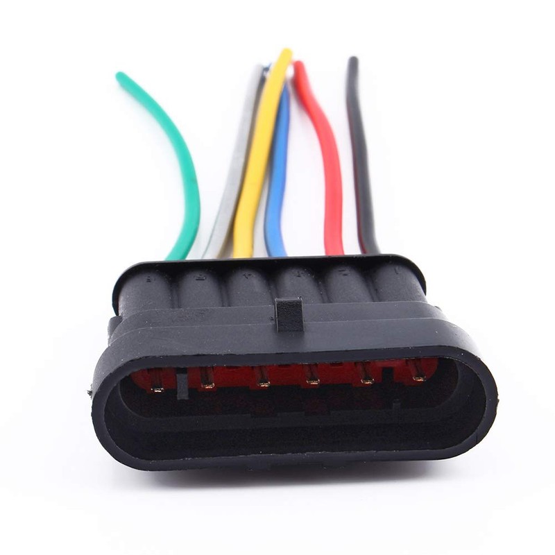 Automotive Electrical Connector Kit, Assorted 3/4/5/6 Pin Male and Female