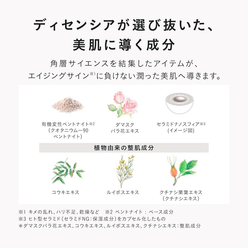 DECENCIA Cream Sample Gift (Sensitive Skin Cream) 30g [Includes Wrinkle