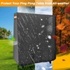 EVRBUL Ping Pong Table Cover Outdoor Waterproof Folding Table Tennis