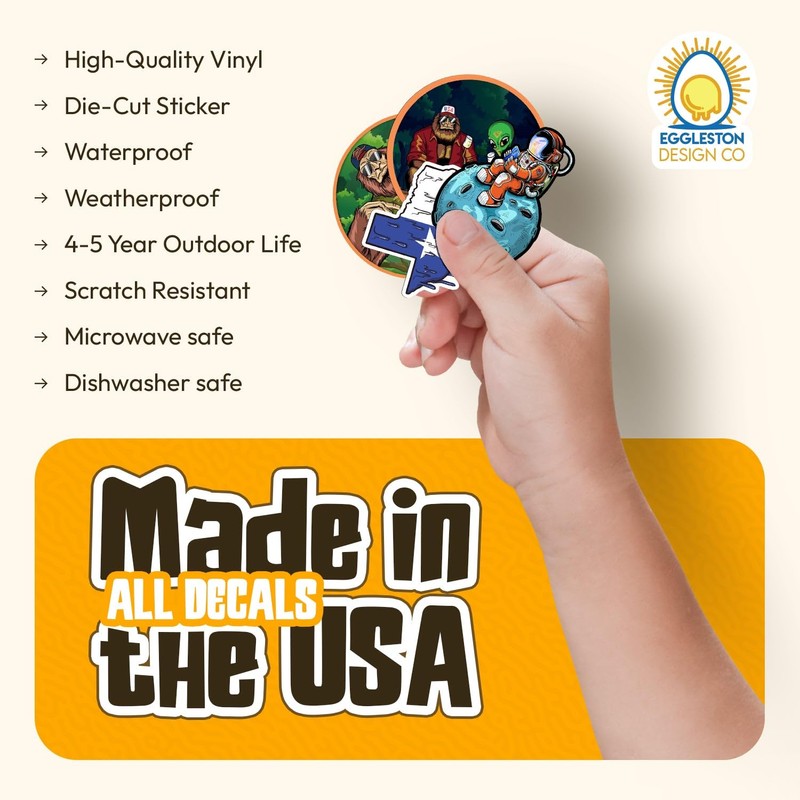 Never Say Never Minivan Vinyl Decal Funny Bumper Sticker 3.5"x5"