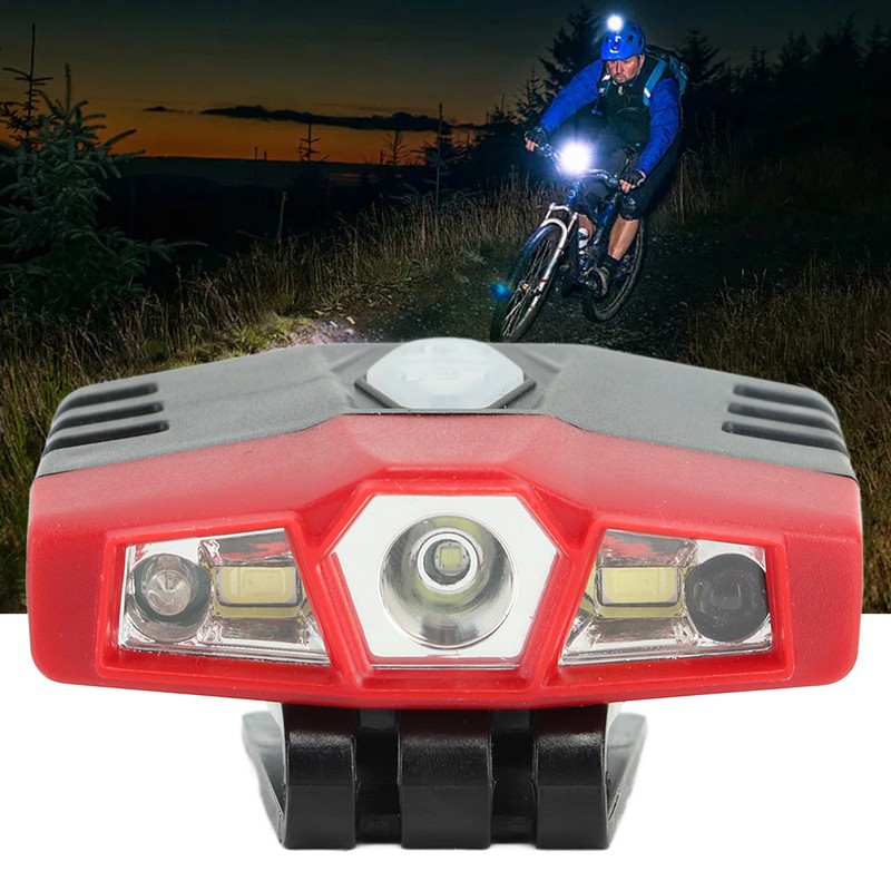 COB LED Headlamp High Brightness Dual Modes Waterproof Rechargeable Headlight