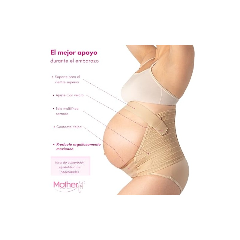 Faja Embarazo - Soporte Maternal Ajustable