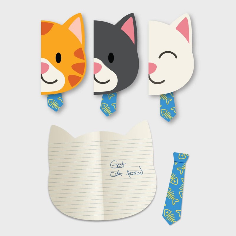 Suck UK | Lined Notebook | Cat Small Notebook |