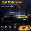 DIBMS 71-inch High-Brightness Car Hood Gap LED Light Strip -