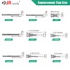 JRready JRconDRK00B09-03 Upgraded Replacement Tips for Pin Removal Tool 9PCS