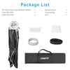 FOMITO 12"x47"/30x120cm Rectangular Softbox, Quick Release Bowens Mount Softbox with