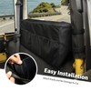Jimen Compatible with Jeep Wrangler TJ 1997-2006, Trunk Storage Bag