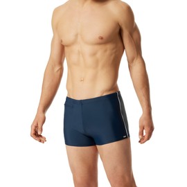 Schiesser Men's Comfort with Leg Swimming Trunks, Admiral