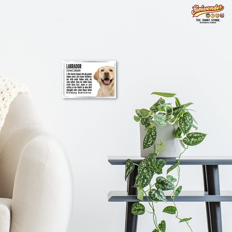 Labrador Duden Dog Sign with Saying Door Sign Dog Sign
