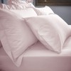 Bianca 200 Thread Count Cotton Percale Oxford Pillowcase Pair Blush