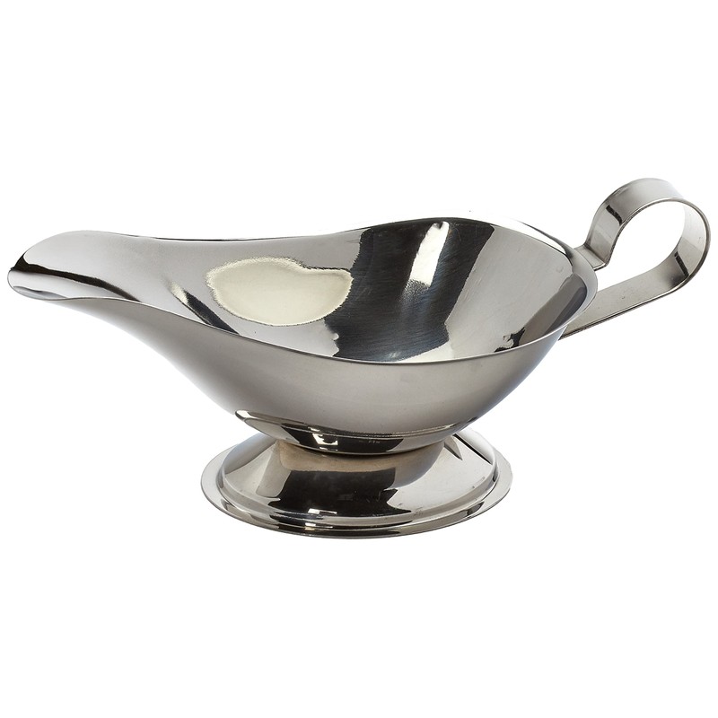 IBILI Gravy Boat, Stainless Steel Silver, 25 x 10 x