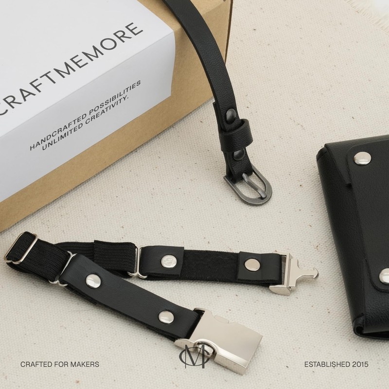 craftmemore 100 Pack 8 mm Doble Tapa Remaches Ronda remaches