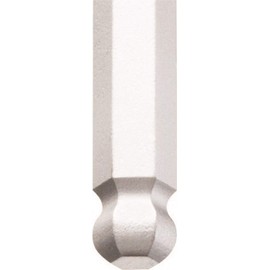 BONDHUS BL2.5SB No.17754 Hexagonal Ball Point L-Wrench Short 0.1 inch (2.5 mm) Short Hand: 0.8 inch (20 mm), Long: 2.3 inches (58 mm); Plated