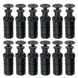 SKINGWOLF 12 Pack Pool Cover Anchors for Concrete and Paver Deck, Suitable for in Pools, Size Fits 3/4" Hole, Durable PPS Polyphenylene ，Sulfide Pool Anchors with Head Screw Bolts