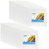 FIXSMITH Canvas Boards for Painting 5x5 Inch, Super Value 24