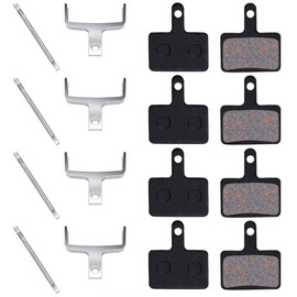 Amacoam Bicycle Brake Pads for Disc Brake Pads High Performance Brake Pads Disc Brake Bicycle for M355 M375 M395 M415 M416 M446 M447 M465 M475 M485 M486 M515 M525 M575 4 Pairs