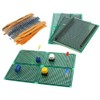 WayinTop Double-Sided PCB Board 6 Sizes with Electronic Components Kit,