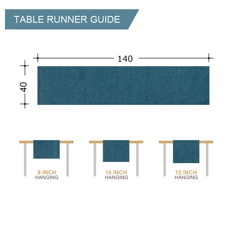 Waterproof Table Runner, Table Runners Modern, Table Runners Decorative Waterproof,