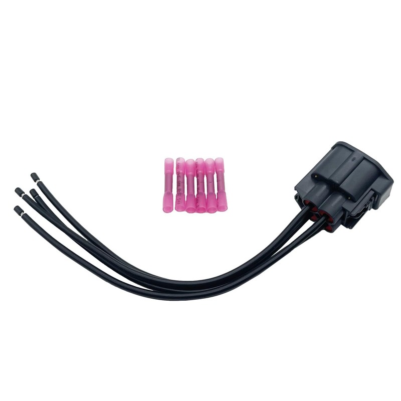 Engine Radiator Cooling Fan Wiring Harness Side Connector Plug Compatible