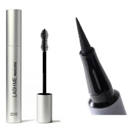 Kit Mirada Intensa Mar Cosmetics Máscara Lash Me + Delineador Negro Mate
