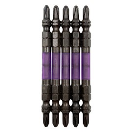 ANEX ABRS5-2085 Kokuryu Toughness Bit, Double-Ended, Slim +2 x 85, Set of 5