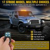 48 LED Magnetic Strobe Light, Wireless Remote Control Rechargeable Roof