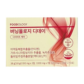 Foodology Burningology D-Day 3.8g x 10 packs 3 / 푸드올로지 버닝올로지 디데이 3.8g x 10포 3개